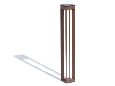 TINK173 - Solar Powered aluminium bollard light _ Les Jardins®